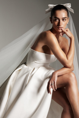 Maia Cotton for Monique LHuillier