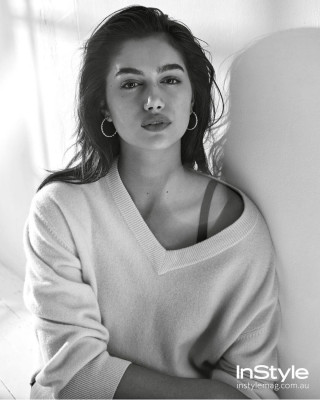 MAIA COTTON in Instyle Magazine, Australia April 2019