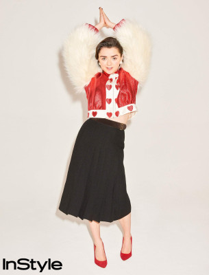 Maisie Williams - InStyle Magazine 2/2018