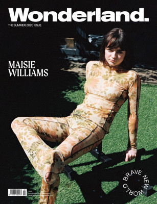 MAISIE WILLIAMS on the Cover of Wonderland Magazine, Summer 2020