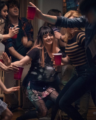 Maisie Willimas and Nina Dobrev – “Then Came You” Poster and Photos