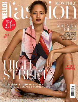 Malaika Firth ~ Hello! Fashion Monthly June 2019  by Lara Jade
