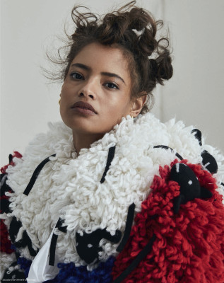 Malaika Firth ~ Vogue Poland January 2020 by Agnieszka Kulesza and Łukasz Pik