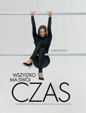 Malgosia Bela for Elle Poland 10.2024 by  PAULINA WESOLOWSKA