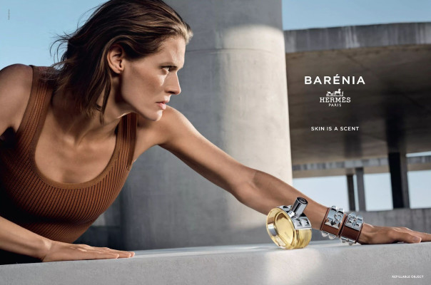 Malgosia Bela ~ Hermès Barénia Fragrance 2024 by Nathaniel Goldberg