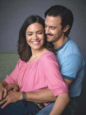 MANDY MOORE and Milo Ventimiglia Photoshoot, 2020