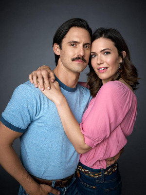 MANDY MOORE and Milo Ventimiglia Photoshoot, 2020