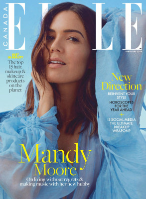 Mandy Moore – ELLE Canada February 2019