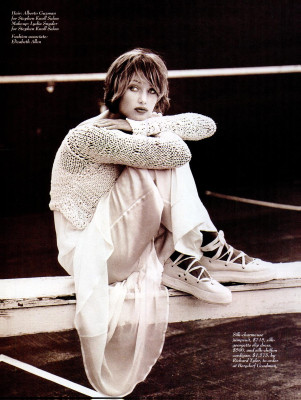 Manon Von Gerkan ~ NEW YORK MAG US JAN 1994 by Chuck Baker