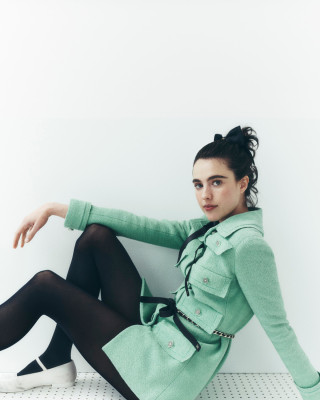 Margaret Qualley for ELLE UK April 2024