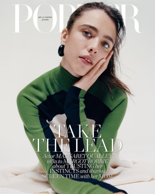 Margaret Qualley for Porter