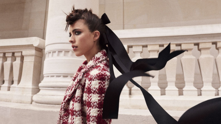Margaret Qualley for Chanel Haute Couture