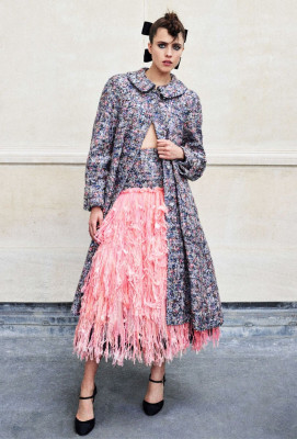 Margaret Qualley for Chanel Haute Couture