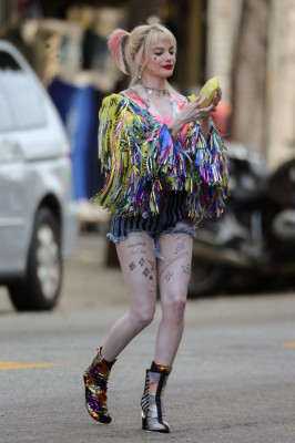 Margot Robbie - On set of &#039;Birds Of Prey&#039; in Los Angeles 01/02/19