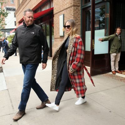 Margot Robbie Leaving her hotel in New York 10/08/2019