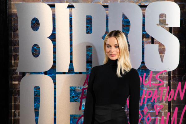 Margot Robbie at Birds of Prey Photocall on 28 January 2020 