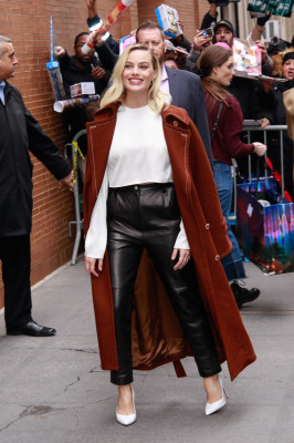 Margot Robbie is seen in New York, 02.04.2020
