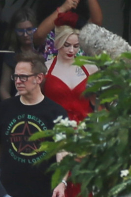 Margot Robbie on the set of the &quot;Suicide Squad&quot; in Panama City, 13.02.2020