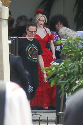 Margot Robbie on the set of the &quot;Suicide Squad&quot; in Panama City, 13.02.2020