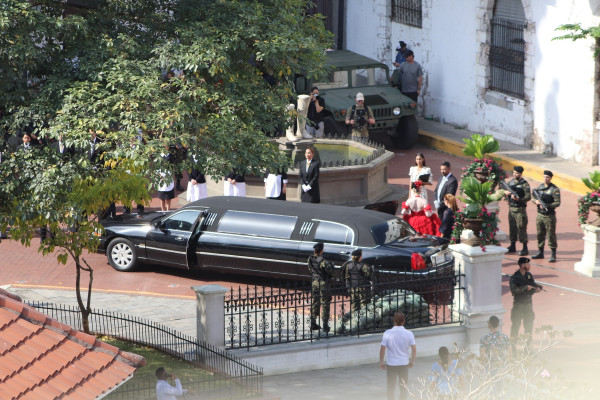 Margot Robbie on the set of the &quot;Suicide Squad&quot; in Panama City, 13.02.2020