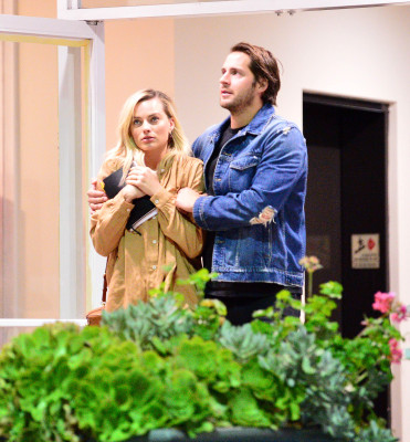 Margot Robbie and Tom Ackerley are seen in Los Angeles, 05.02.2020