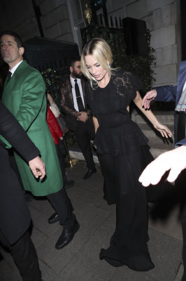Margot Robbie - seen leaving Annabels Party in London, UK 02.02.2020