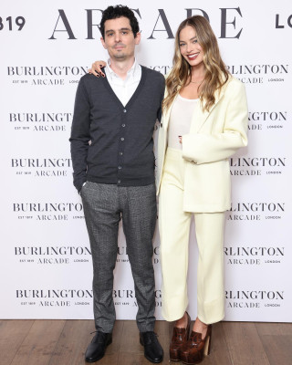 Margot Robbie - &#039;Babylon&#039; Interactive Installation at Burlington Arcade 11/21/22