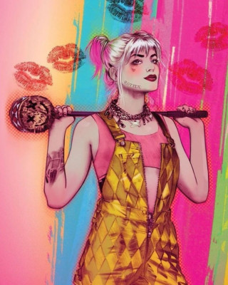 Margot Robbie – “Birds of Prey” (2020) Artwork