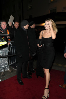 Margot Robbie- Charles Finch &amp; Chanel Pre-BAFTA Dinner in London