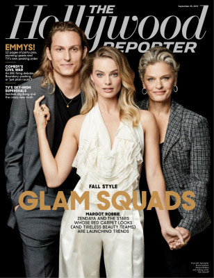 MARGOT ROBBIE – Glam Squad – The Hollywood Reporter Magazine, September 2019