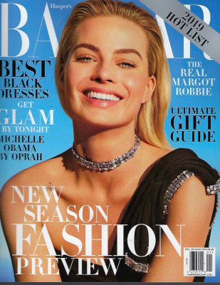 Margot Robbie – Harper’s Bazaar US December 2018/January 2019 Cover
