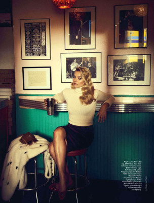 MARGOT ROBBIE in Vogue Magazine, Australia 2013