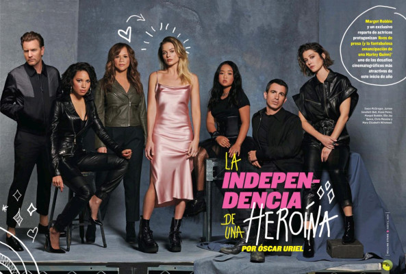 MARGOT ROBBIE, MARY EIZABETH WINSTEAD, ROSIE PEREZ and JURNEE SMOLLET BELL in Ro