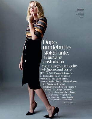 Margot Robbie in Gioia! Magazine, March 2018