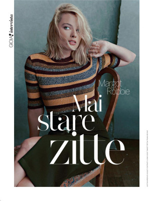 Margot Robbie in Gioia! Magazine, March 2018