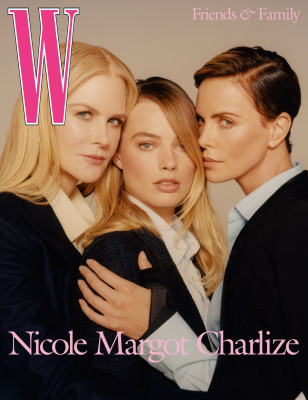 NICOLE KIDMAN, MARGOT ROBBIE and CHARLIZE THERON in W Magazine, Volume #8 2019