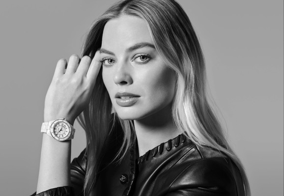 Margot Robbie for Chanel J12 Watch Campaign  // 2021