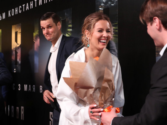 Мария Кожевникова на премьере фильма &quot;Собибор&quot;
