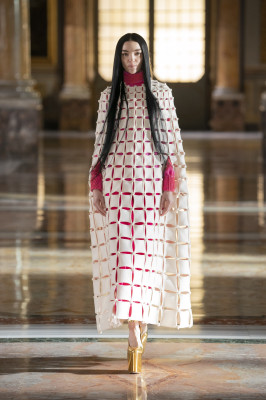 Maria Carla Boscono - Valentino Couture Spring/Summer 2021 Fashion Show in Paris
