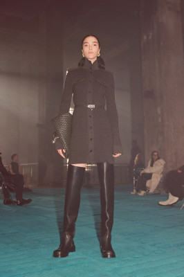 Maria Carla Boscono - Bottega Veneta Fall/Winter 2021 Fashion Show in Milan