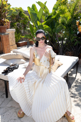 Maria Carla Boscono - Valentino Resort 2021 Campaign