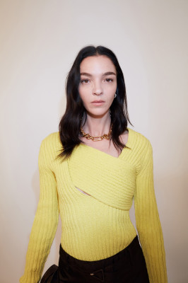 Maria Carla Boscono - Bottega Veneta Resort 2020 Collection