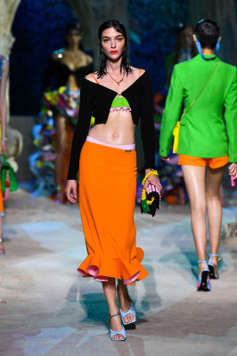 Versace Spring/Summer 2021 Fashion Show in Milan