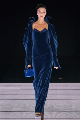 Maria Carla Boscono - Moschino Fall/Winter 2022 Fashion Show in Milan
