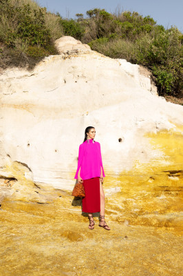 Maria Carla Boscono - Valentino Resort 2021 Campaign