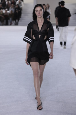Maria Carla Boscono - Alexander Wang Spring/Summer 2019 Fashion Show in New York