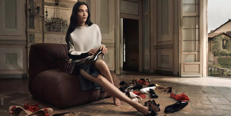Maria Carla Boscono for Ferragamo FW 2025.26