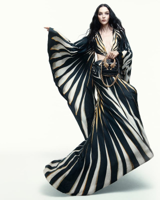 Maria Carla Boscono ~ Roberto Cavalli&#039;s Roar Bag campaign by Robin Galiegue