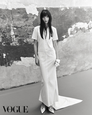 Maria Carla Boscono ~ Vogue Korea September 2023  by Luigi &amp;amp; Iango
