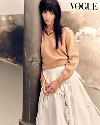 Maria Carla Boscono ~ Vogue Korea September 2023  by Luigi &amp;amp; Iango